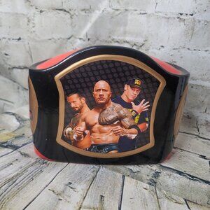 WWE 2014 Ceramic Coin Bank CM PUNK JOHN CENA The ROCK